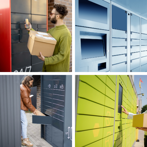 EzLock secure smart locker with advanced technology