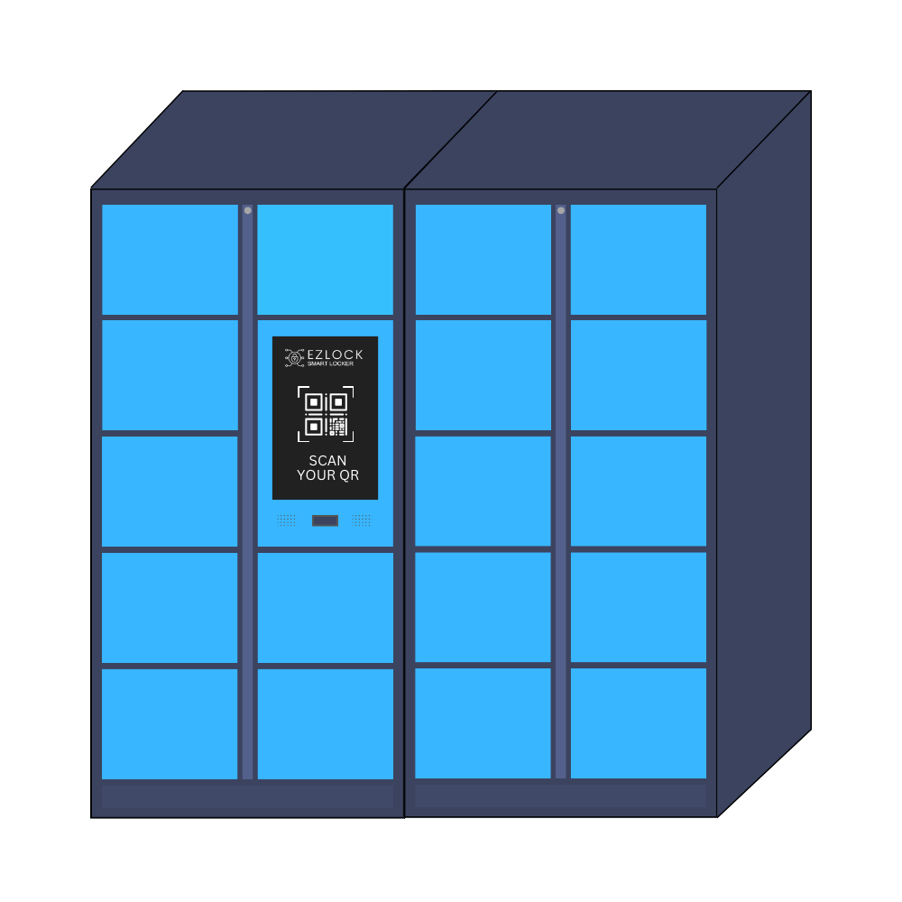 EzLock General Locker Solution - Multi-purpose storage
