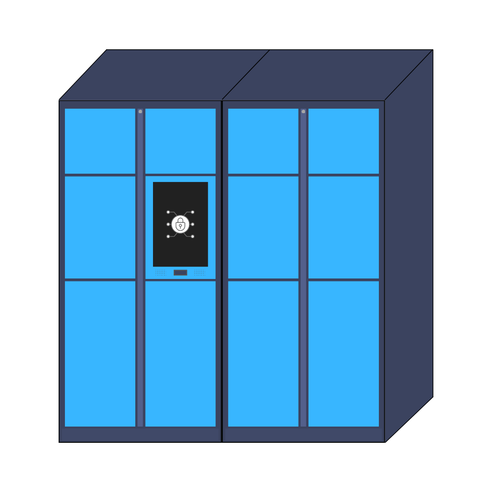 EzLock Travel Locker Solution - Secure luggage storage